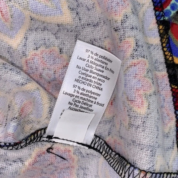 Lularoe floral skirt size xlarge - Picture 6 of 6